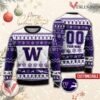 Washington Huskies College Rugby Custom Ugly Christmas Sweater, Unique Gift For Fans - Vesles2014s