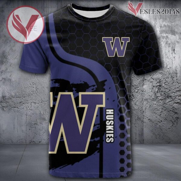 Washington Huskies NCAA Custom Shirt, Unique Sport Gifts For Fans - Vesles2014s