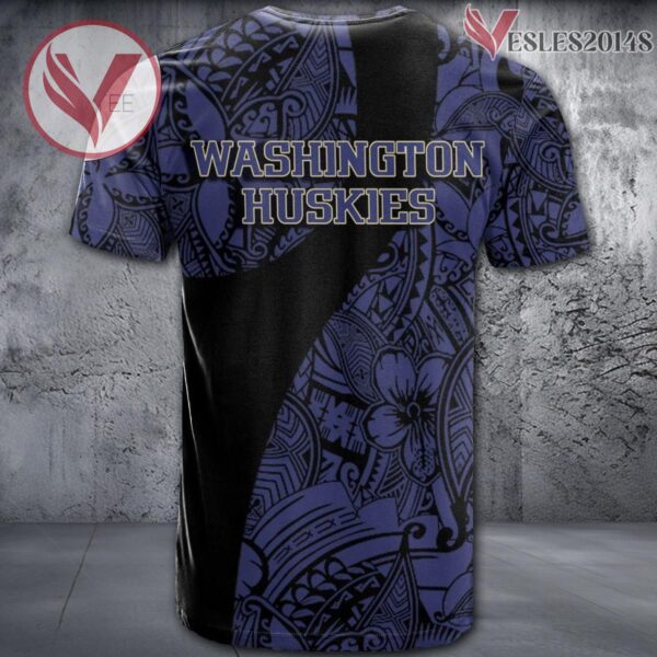 Washington Huskies NCAA Polynesian Pattern Shirt, Unique Gifts For Fans - Vesles2014s 1