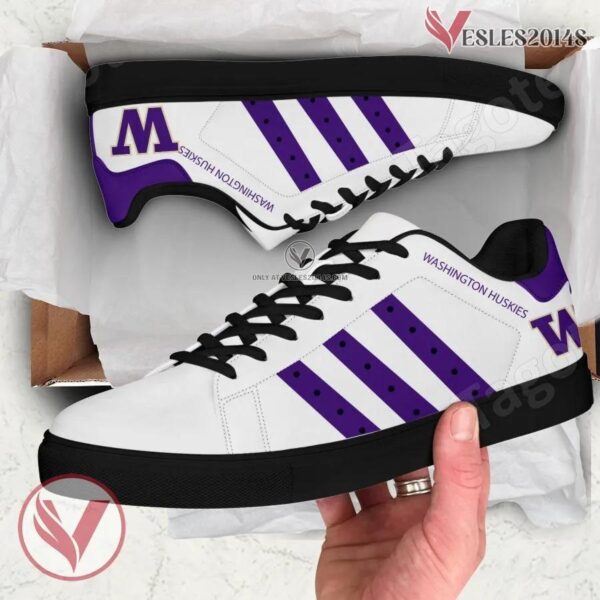 Washington Huskies NCAA Stan Smith Shoes For Men And Womens - Vesles2014s 1