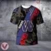 Washington Huskies NCAA With Red Poppy Flower 3D Shirt, Unique Gift For Fans - Vesles2014S