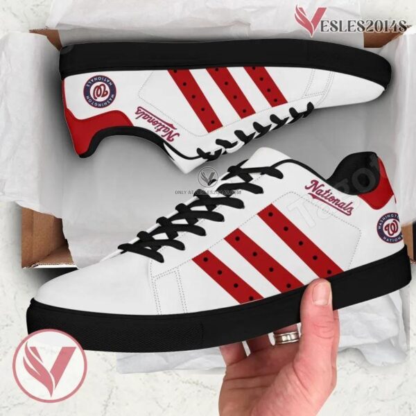 Washington Nationals Logo Stan Smith Shoes, Unique Sneaker For Fans - Vesles2014s 1