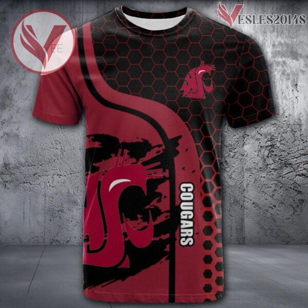 Washington State Cougars NCAA Custom Shirt, Unique Sport Gifts For Fans - Vesles2014s