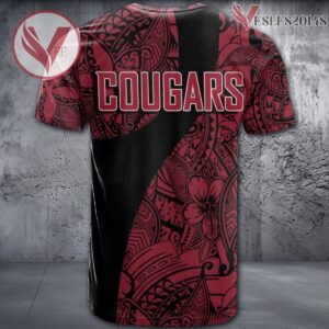 Washington State Cougars NCAA Polynesian Pattern Shirt, Unique Gifts For Fans - Vesles2014s 1