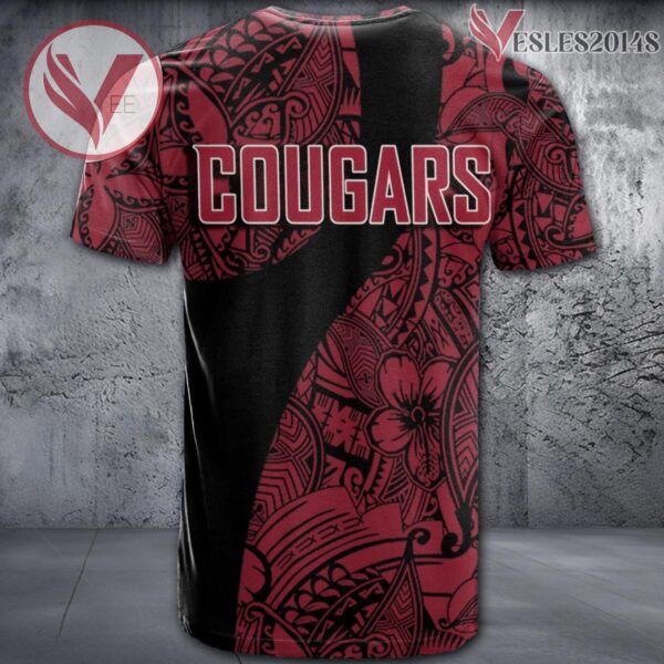 Washington State Cougars NCAA Polynesian Pattern Shirt, Unique Gifts For Fans - Vesles2014s 1
