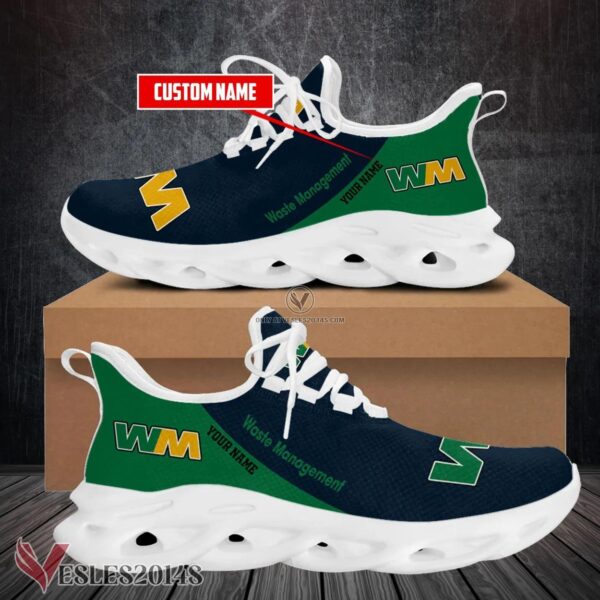 Waste Management Logo Custom Shoes, Best Running Shoes For Fans - Vesles2014S 1