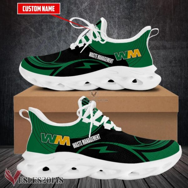 Waste Management Logo Custom Shoes Style 1, Best Running Shoes For Fans - Vesles2014S 1