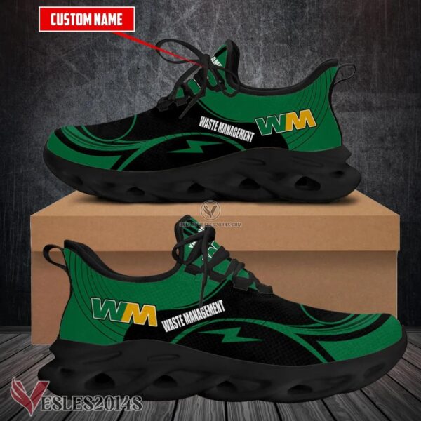 Waste Management Logo Custom Shoes Style 1, Best Running Shoes For Fans - Vesles2014S