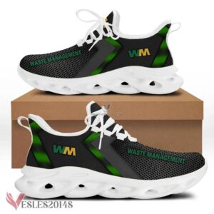 Waste Management Logo Custom Shoes Style 3, Best Running Shoes For Fans - Vesles2014S 1