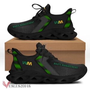 Waste Management Logo Custom Shoes Style 3, Best Running Shoes For Fans - Vesles2014S