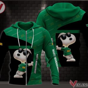 Waste Management Uniform Custom Clothes Style 1, Unique Gifts For Employee - Vesles2014s 1