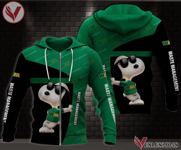 Waste Management Uniform Custom Clothes Style 1, Unique Gifts For Employee - Vesles2014s 1
