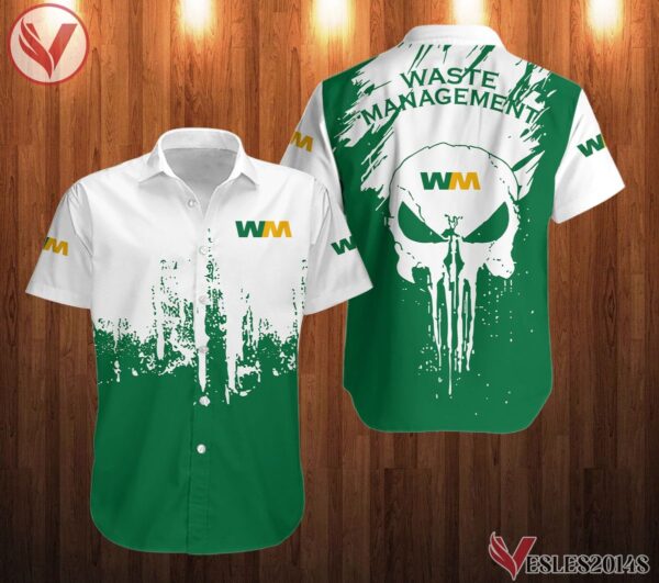 Waste Management Uniform Custom Clothes Style 2, Unique Gifts For Employee - Vesles2014s