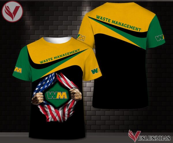 Waste Management Uniform Custom Clothes Style 4, Unique Gifts For Employee - Vesles2014s 3
