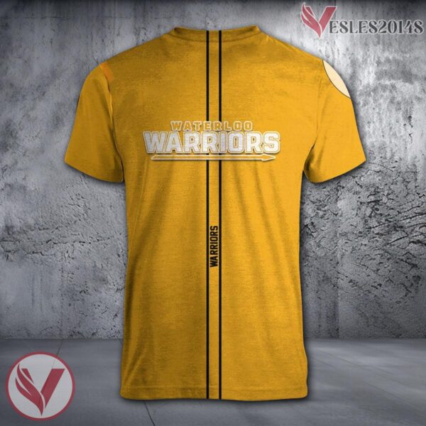 Waterloo Warriors Customizable Shirt, CA CIS Sport Gifts For Fans - Vesles2014s 1