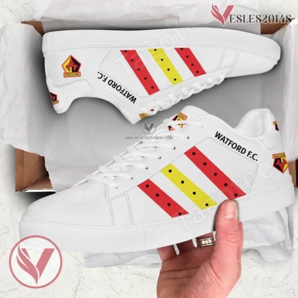 Watford Print Stan Smith Shoes, Best Sneaker For Fans - Vesles2014s 1