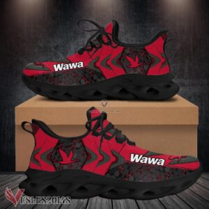 Wawa Logo Custom Shoes Style 19, Best Running Shoes For Fans - Vesles2014S