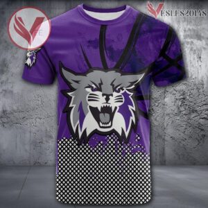 Weber State Wildcats Basketball Grunge Pattern Unique Personalized T Shirts - Vesles2014S