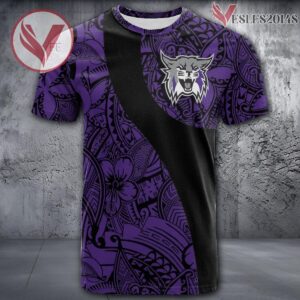 Weber State Wildcats NCAA Polynesian Pattern Shirt, Unique Gifts For Fans - Vesles2014s