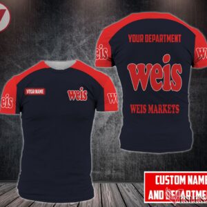 Weis Markets Uniform Custom Clothes Style 9, Unique Gifts For Employee - Vesles2014s 2