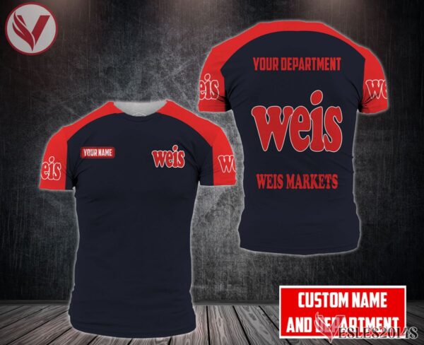 Weis Markets Uniform Custom Clothes Style 9, Unique Gifts For Employee - Vesles2014s 2