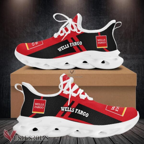 Wells Fargo Logo Custom Shoes, Best Running Shoes For Fans - Vesles2014S 1