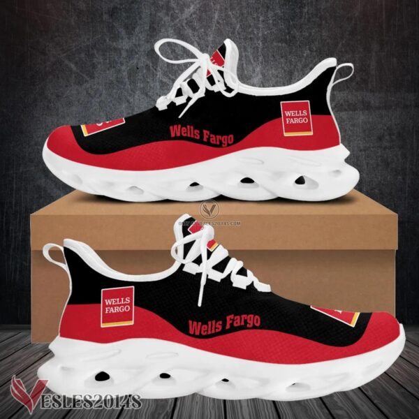 Wells Fargo Logo Custom Shoes Style 2, Best Running Shoes For Fans - Vesles2014S 1