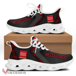 Wells Fargo Logo Custom Shoes Style 3, Best Running Shoes For Fans - Vesles2014S 1