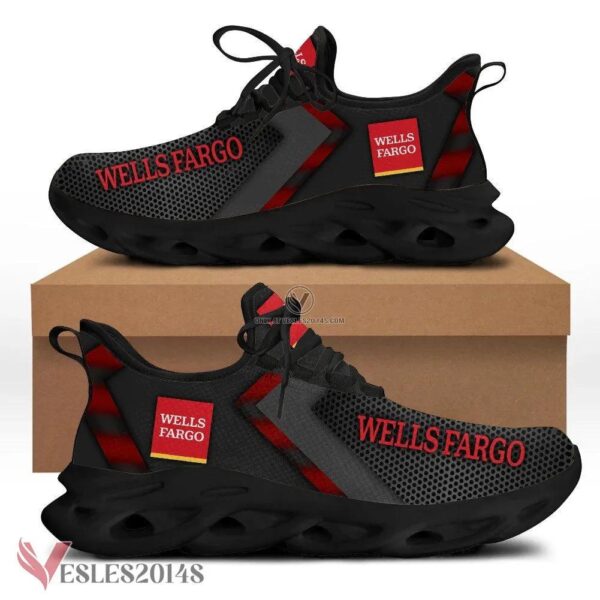 Wells Fargo Logo Custom Shoes Style 3, Best Running Shoes For Fans - Vesles2014S