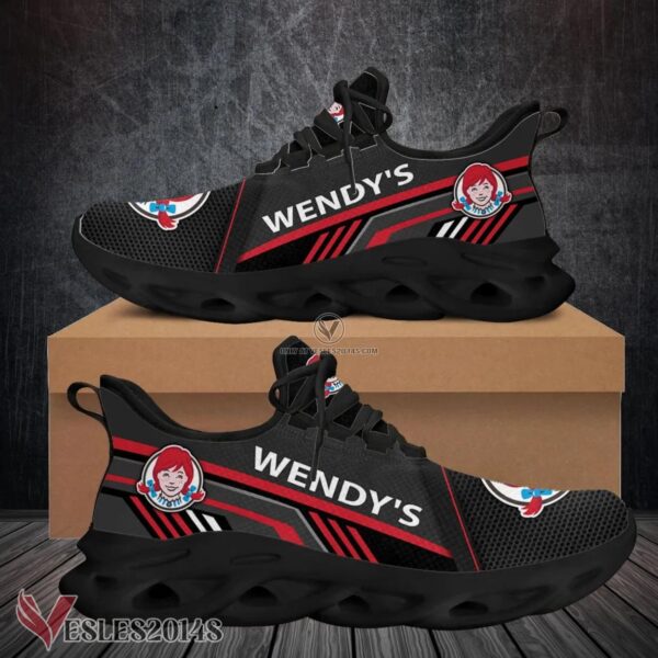 Wendy's Logo Custom Shoes Style 12, Best Running Shoes For Fans - Vesles2014S