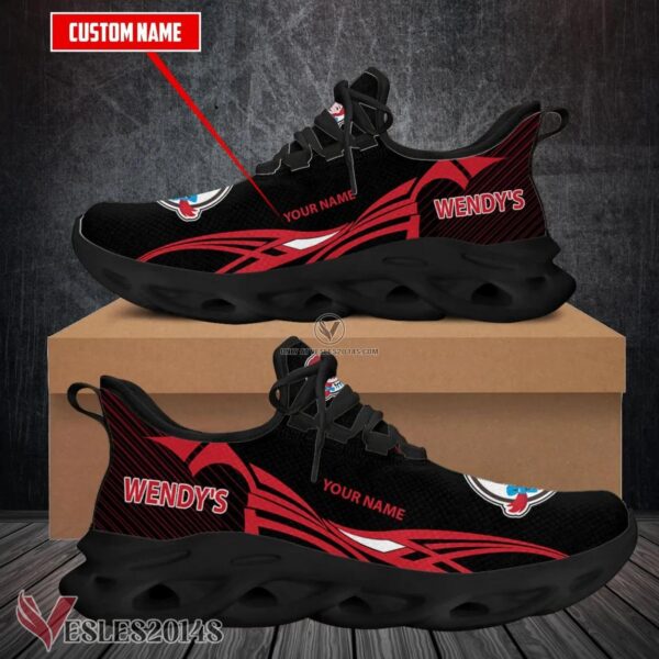 Wendy's Logo Custom Shoes Style 15, Best Running Shoes For Fans - Vesles2014S