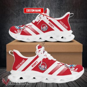 Wendy's Logo Custom Shoes Style 25, Best Running Shoes For Fans - Vesles2014S 1