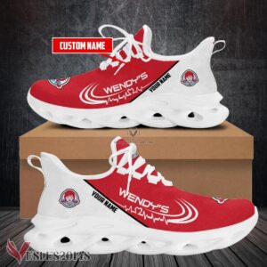 Wendy's Logo Custom Shoes Style 30, Best Running Shoes For Fans - Vesles2014S 1