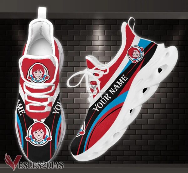 Wendy's Logo Custom Shoes Style 32, Best Running Shoes For Fans - Vesles2014S 1