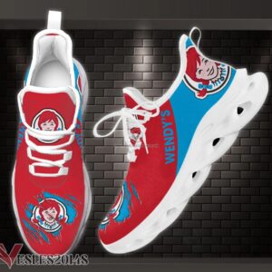 Wendy's Logo Custom Shoes Style 33, Best Running Shoes For Fans - Vesles2014S 1