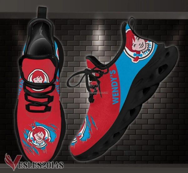 Wendy's Logo Custom Shoes Style 33, Best Running Shoes For Fans - Vesles2014S
