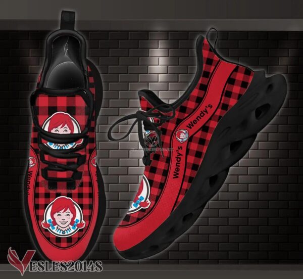 Wendy's Logo Custom Shoes Style 34, Best Running Shoes For Fans - Vesles2014S