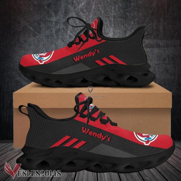Wendy's Logo Custom Shoes Style 6, Best Running Shoes For Fans - Vesles2014S