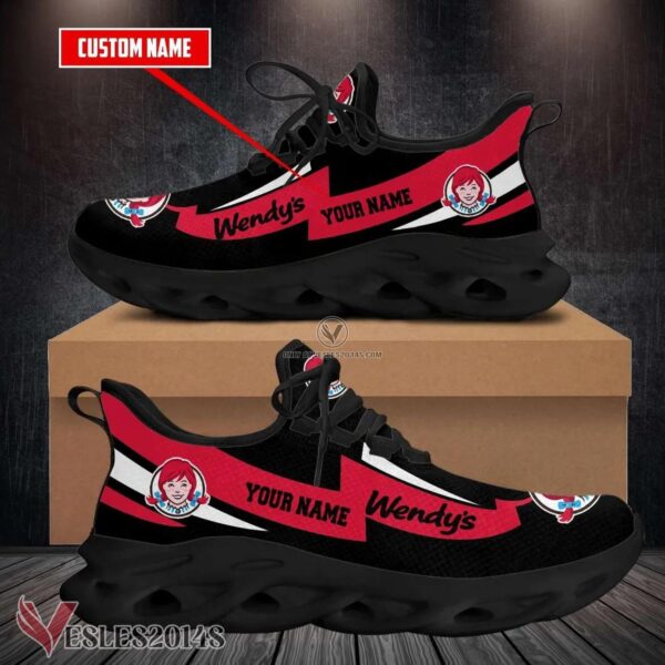 Wendy's Logo Custom Shoes Style 63, Best Running Shoes For Fans - Vesles2014S