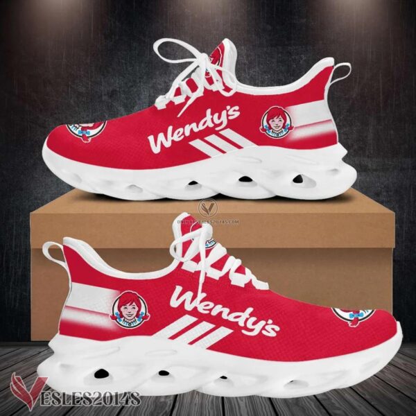 Wendy's Logo Custom Shoes Style 64, Best Running Shoes For Fans - Vesles2014S 1