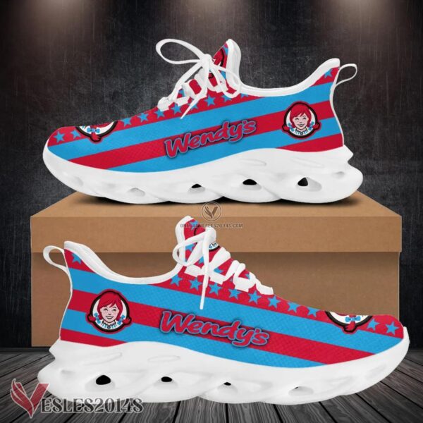 Wendy's Logo Custom Shoes Style 66, Best Running Shoes For Fans - Vesles2014S 1