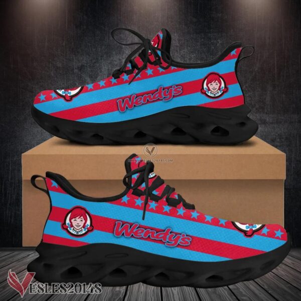 Wendy's Logo Custom Shoes Style 66, Best Running Shoes For Fans - Vesles2014S