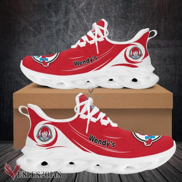 Wendy's Logo Custom Shoes Style 7, Best Running Shoes For Fans - Vesles2014S 1