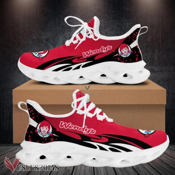Wendy's Logo Custom Shoes Style 70, Best Running Shoes For Fans - Vesles2014S 1