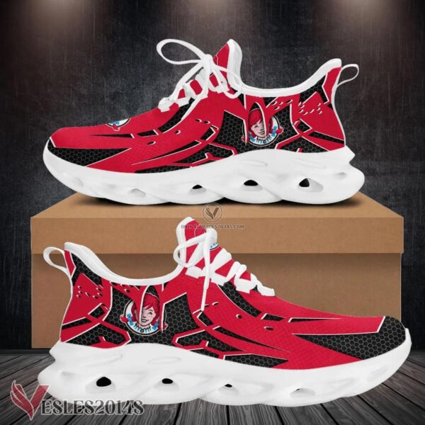 Wendy's Logo Custom Shoes Style 75, Best Running Shoes For Fans - Vesles2014S 1