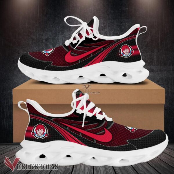 Wendy's Logo Custom Shoes Style 76, Best Running Shoes For Fans - Vesles2014S 1