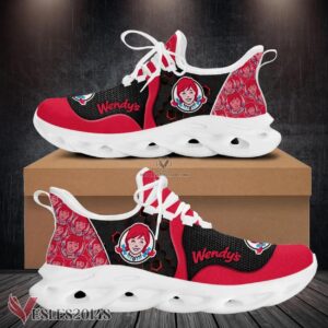 Wendy's Sneaker Logo Custom Shoes, Best Running Shoes For Fans - Vesles2014S 1