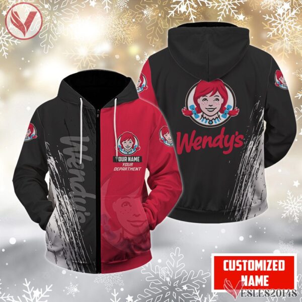 Wendy's Uniform Custom Clothes Style 1, Unique Gifts For Employee - Vesles2014s 1