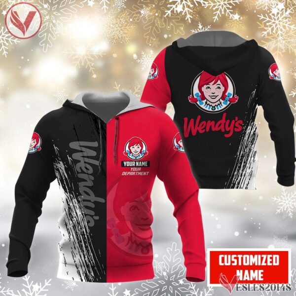 Wendy's Uniform Custom Clothes Style 1, Unique Gifts For Employee - Vesles2014s 2