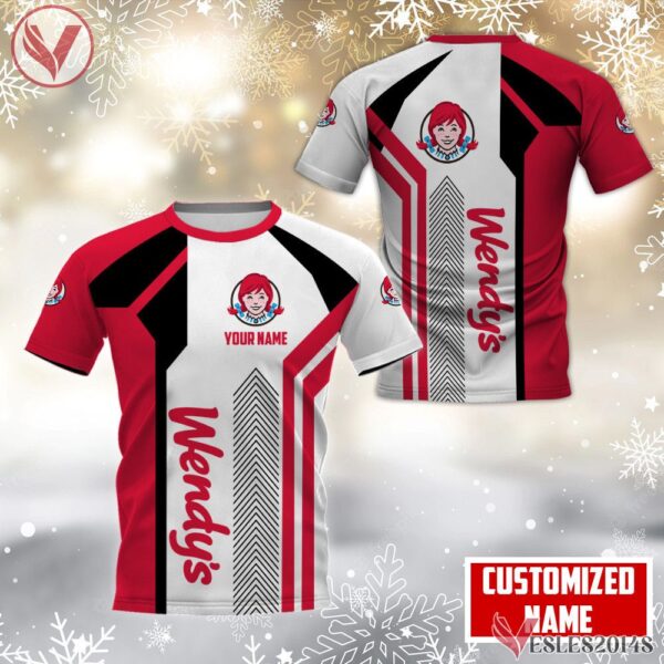 Wendy's Uniform Custom Clothes Style 100, Unique Gifts For Employee - Vesles2014s 2